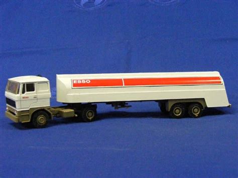 Buffalo Road Imports Daf 3300 Esso Tanker Truck No Box Truck Tanker Diecast Model Liontoys