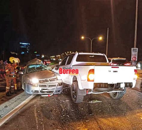 Dua Maut Satu Parah Kemalangan Di Penampang Utusan Borneo Online