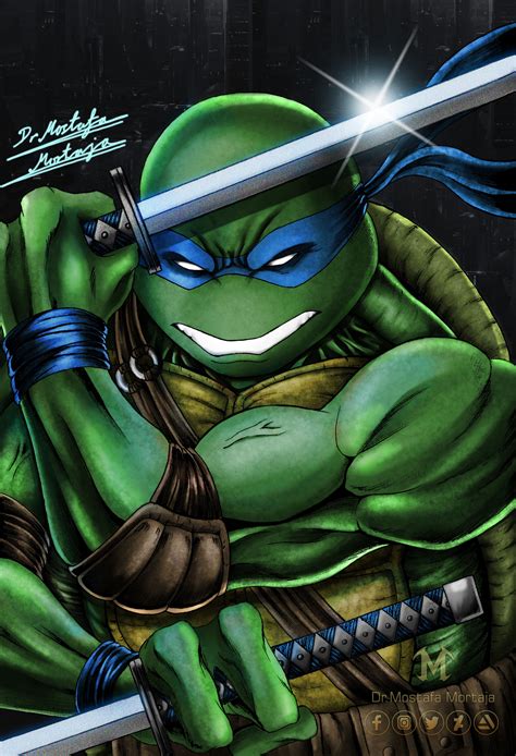 Artstation Leonardo Tmnt