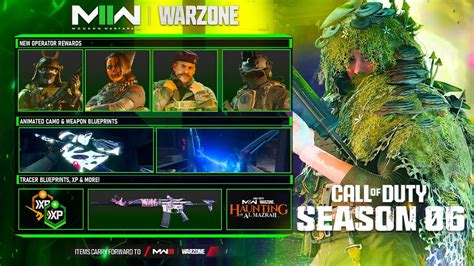 ALL FREE MW2 Season 6 REWARDS 5 FREE Operators Tracer Blueprints