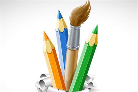 Art Supplies Vector at Vectorified.com | Collection of Art Supplies Vector free for personal use