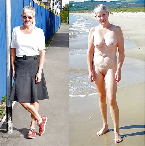 Hot Granny Dressed Undressed Stripping Grannypornpic