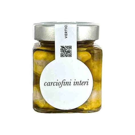 Carciofini Interi In Olio Extravergine Di Oliva Vaso Piccolo Il Tomolo