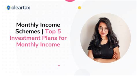 Monthly Income Schemes Top 5 Investment Plans For Monthly Income