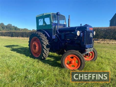 Fordson E27n P6 6cylinder Diesel Tractor Fitted With A Perkins P6 Diesel Engine Cab High Top