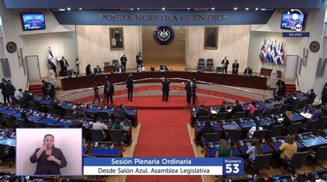 Diario El Salvador On Twitter Enplenaria Con Diputados