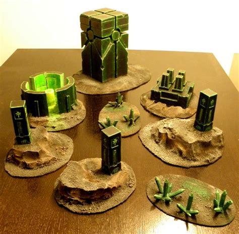 Crystal Monolith Necron Terrain Necrons Necrontyr Terrain