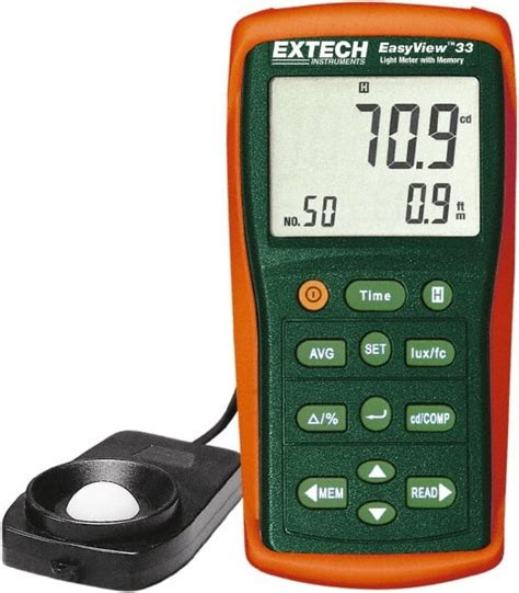 Extech Light Meters Compatible Lighting Daylight Sodium Tungsten