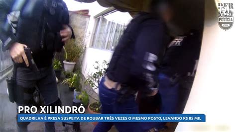 Quadrilha Suspeita De Roubos A Postos é Presa Em Curitiba Vídeo