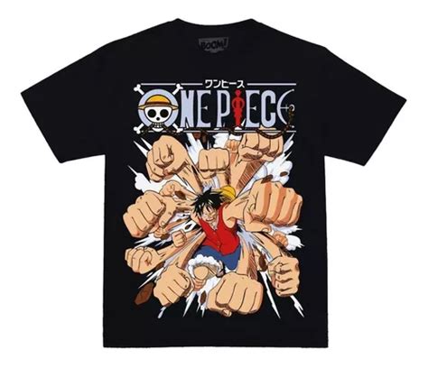 Playera One Piece Monkey D Luffy Anime Mercadolibre