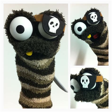 Pirate Sock Puppet