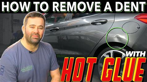 Hot Glue Dent Repair Step By Step By Dent Remover Pdr Uk Youtube