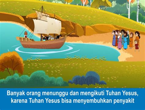 Komik Alkitab Anak Tuhan Yesus Memberi Makan 5000 Orang