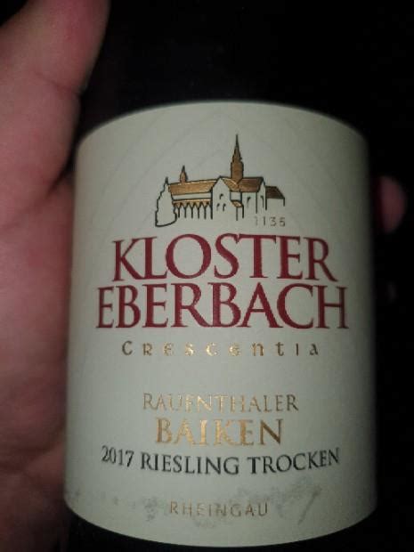 2017 Hessische Staatsweingüter Kloster Eberbach Rauenthaler Baiken