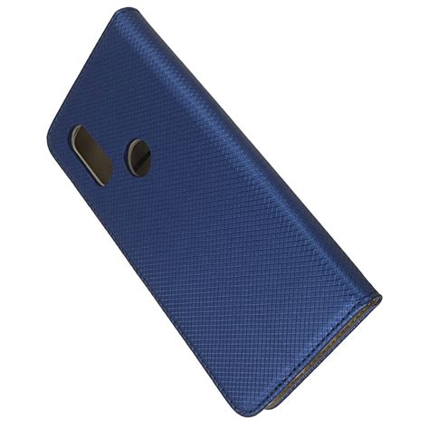 Etui etui z klapką Magnet Book granatowe MOTOROLA One Vision