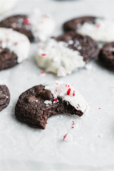 Double Chocolate Peppermint Cookies