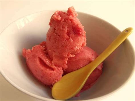 Helado Casero De Fresas Naturales Con Yogurt Receta Petitchef