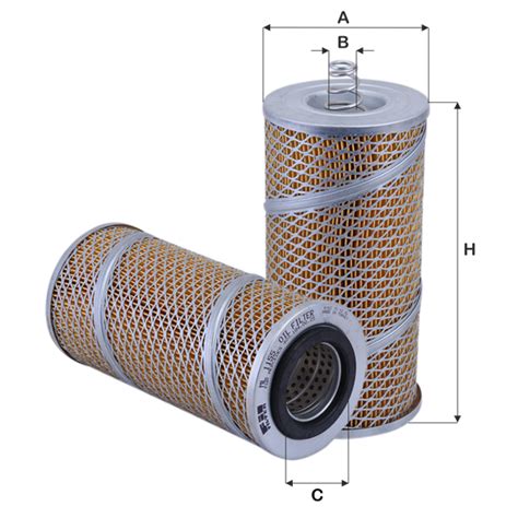 ML 1155 - Oil Filter - Fil Filter - Online Catalogue