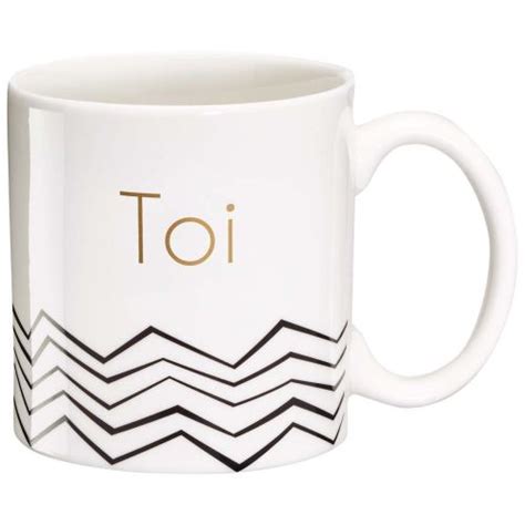 Mug Draeger Black And Gold Toi Vaisselle Achat Prix Fnac