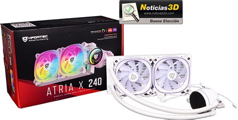 Nfortec Atria X 240 Review buen kit refrigeración líquida A RGB