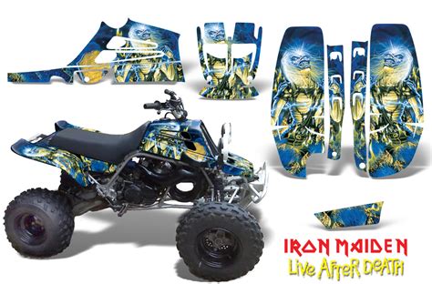 Yamaha Quad Graphic Sticker Decal Kit For Full Bore Banshee Atv