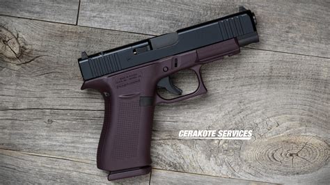 Glock Mos Plum Pistol Cerakote Services