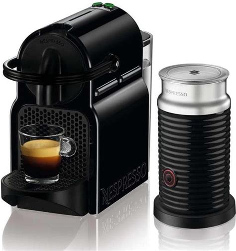 Nespresso De Longhi Inissia EN 80 BAE Koffiemachine Zwart Bol