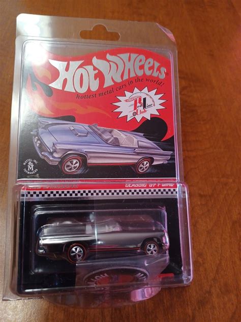 Hot Wheels Rlc Club Exclusive Classic 57 T Bird Black Chrome Ebay