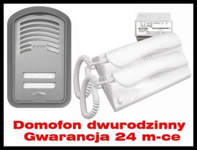 Domofon ELFON Z2 DWUPRZEWODOWY Dwa Unifony U1133 5600754719