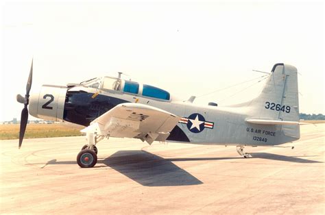 Douglas A 1e Skyraider National Museum Of The Us Air Force™ Display