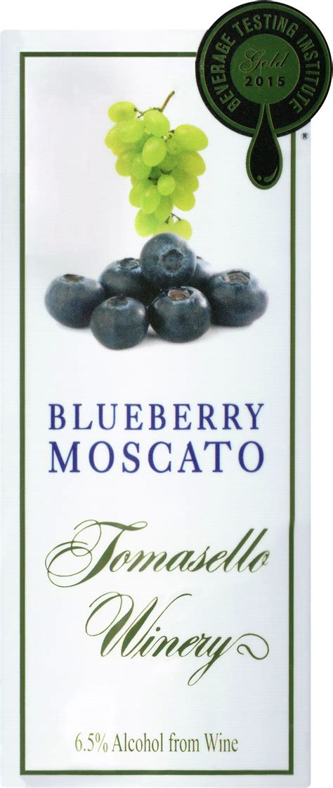 Tomasello Blueberry Moscato | Wine Library