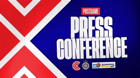 Postgame Press Conference Kk Cibona Vs Kk Partizan Mozzart Bet