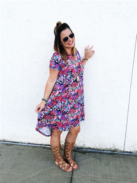 Outfit Of The Day Lularoe The Lularoe Carly Dress Lularoecarly