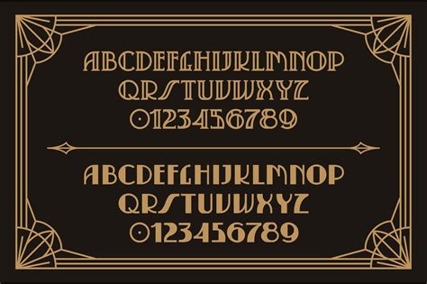 Serendior Art Deco Font Typedrawers