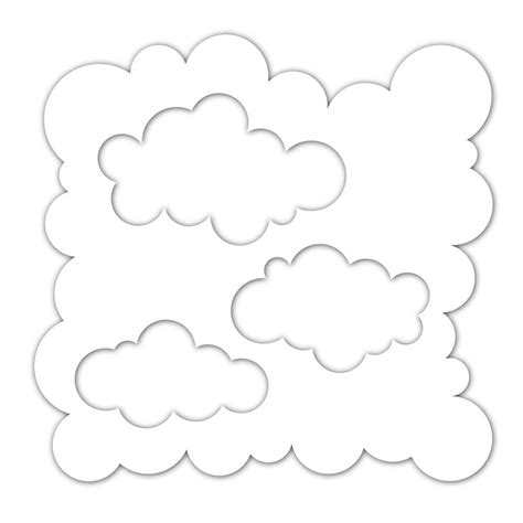 Simon Says Stamp Stencils CLOUDS FOR DAYS ssst121423 Sending Sunshine ...