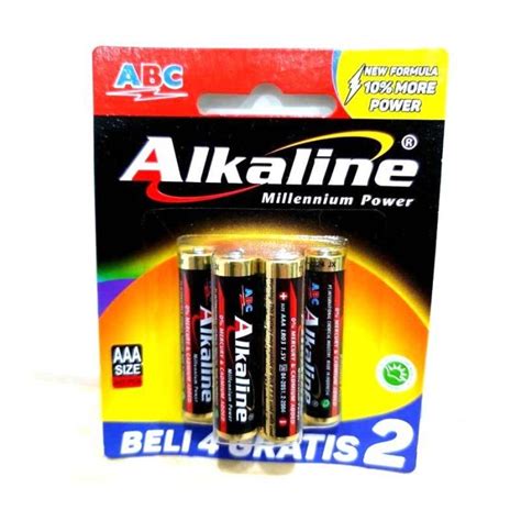 Jual Baterai Abc Alkaline Aaa Baterai A Lr Isi Shopee Indonesia