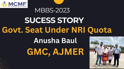 Govt Mbbs Seat Under Nri Quota Nri Mbbs Admission Govt Medical