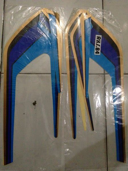 Jual Striping Sticker Lis Standar Ori Rx Spesial Tahun Biru Di