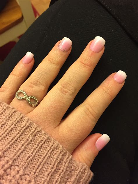 Ombré French Nails Ombre French Nails French Nails Nail Designs