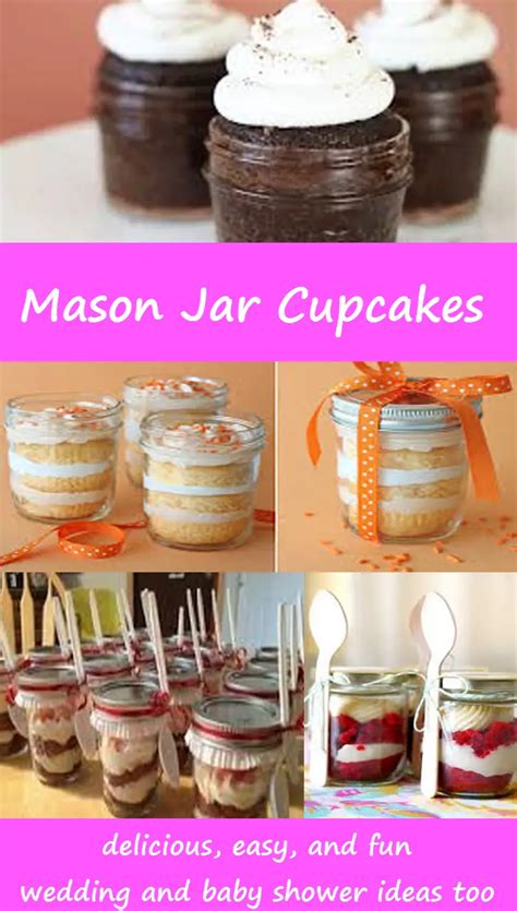 Mason Jar Cupcakes Easy Diy Cupcakes And Cake In A Jar Recipes Involvery