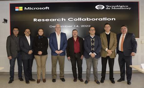 Microsoft Y El Tec De Monterrey Anuncian Alianza Para Potenciar La