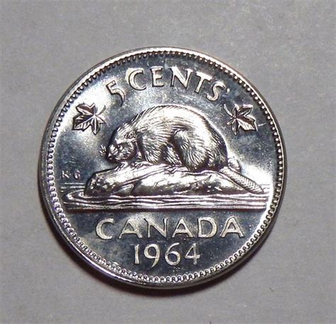 Canada 5 Cents 1964 Central Lakes Coins