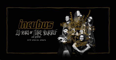 Incubus Announce 20th Anniversary Tour For Acclaimed 'Make Yourself ...