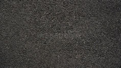 Surface Grunge Rough Of Asphalt Seamless Tarmac Dark Grey Grainy Road Texture Background Stock