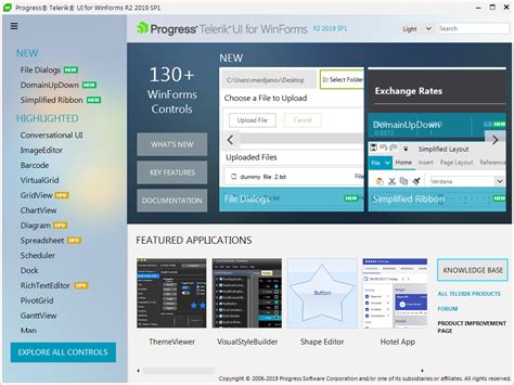 Overview UI For WinForms Documentation Telerik UI For WinForms