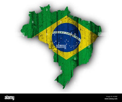 Brazil flag outline hi-res stock photography and images - Alamy