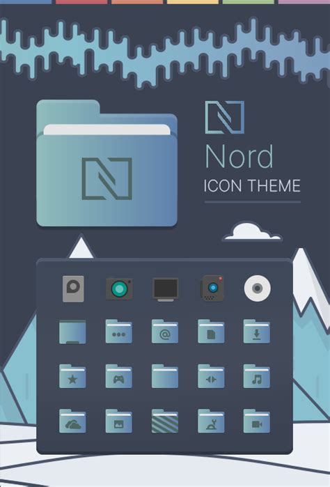 Nord Icon Theme by niivu on DeviantArt