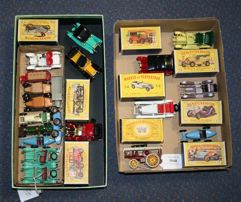 A Collection Of Matchbox Models Of Yesteryear Comprising A No