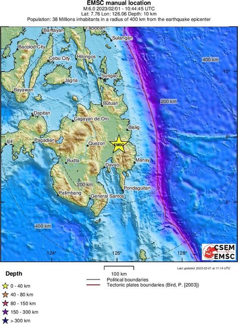 Forte Scossa Di Terremoto Colpisce Le Filippine Epicentro Sull Isola