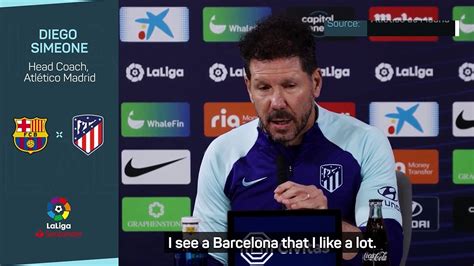 Simeone Sings Xavi S Praises For Barcelona Turnaround Video Dailymotion